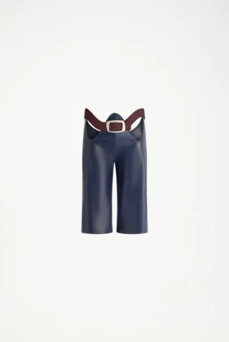 Bermudashorts med utskärningar
