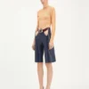 Bermudashorts med utskärningar
