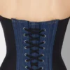 Bi-Material Denim-korsetter Bi-Material Denim-korsetter