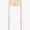 De beige Gaultier-shortsen met patch De beige Gaultier-shortsen met patch