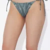 Den blå spiralformade bikinibotten Den blå spiralformade bikinibotten