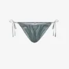Den blå spiralformade bikinibotten Den blå spiralformade bikinibotten