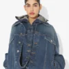 Den dubbla jeansjackor