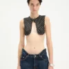 Den prickiga crop-toppen