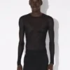 Jean Paul Gaultiers flockade topp Jean Paul Gaultiers flockade topp