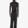 Jean Paul Gaultiers flockade topp Jean Paul Gaultiers flockade topp