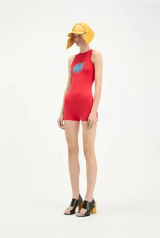 Junior Gaultier-playsuit med linne