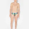 Re-Edition – badbriefs med blå prickar Re-Edition – badbriefs med blå prickar