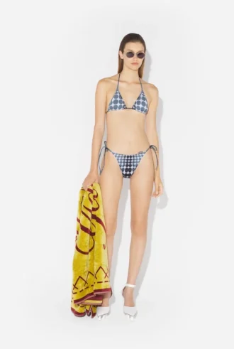 Re-Edition – bikinis med svarta och vita prickar Re-Edition – bikinis med svarta och vita prickar