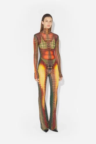 Re-Edition – byxor med bruna prickar