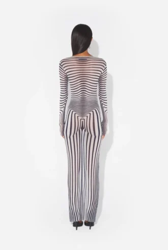 Re-Edition – den marinblå Body Morph-klänningen