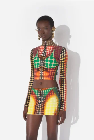 Re-Edition – toppen med bruna prickar Re-Edition – toppen med bruna prickar