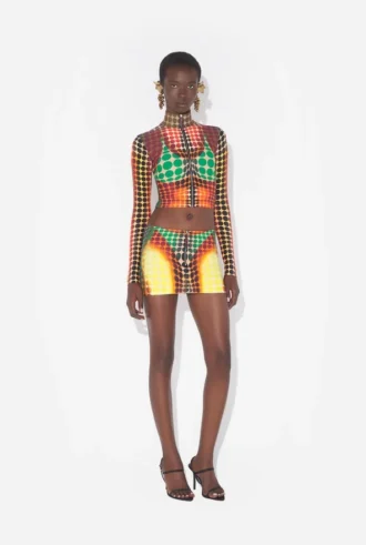 Re-Edition – toppen med bruna prickar Re-Edition – toppen med bruna prickar