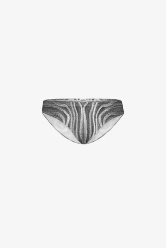 The Black Spiral Swim Briefs