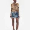 The Journal Double Baby Tee The Journal Double Baby Tee
