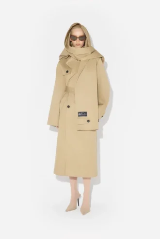 Trenchcoats with hoods Trenchcoats with hoods